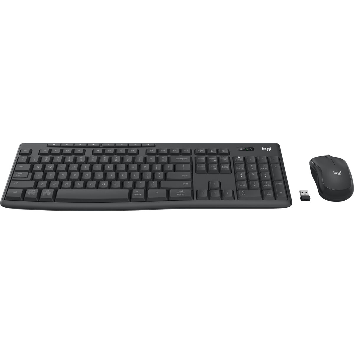 Teclado y Ratón Logitech 920-012067 Grafito QWERTZ